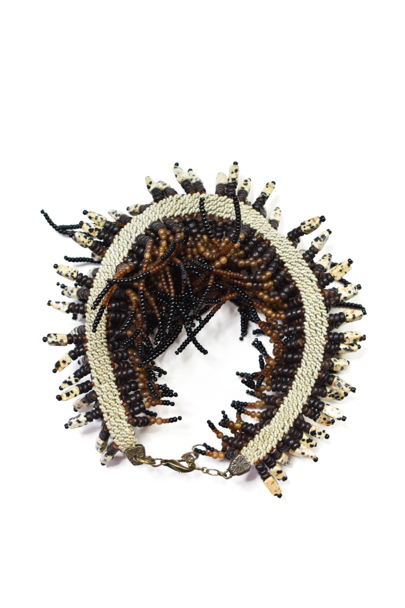 Playful beads necklace