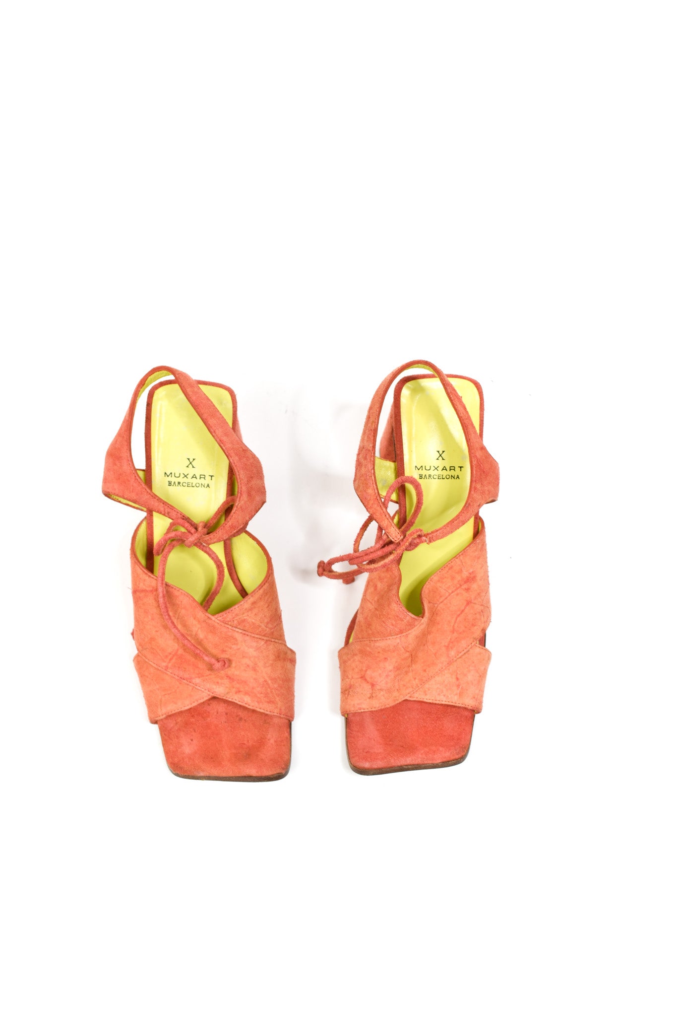 Muxart Peachy Orange Sandals