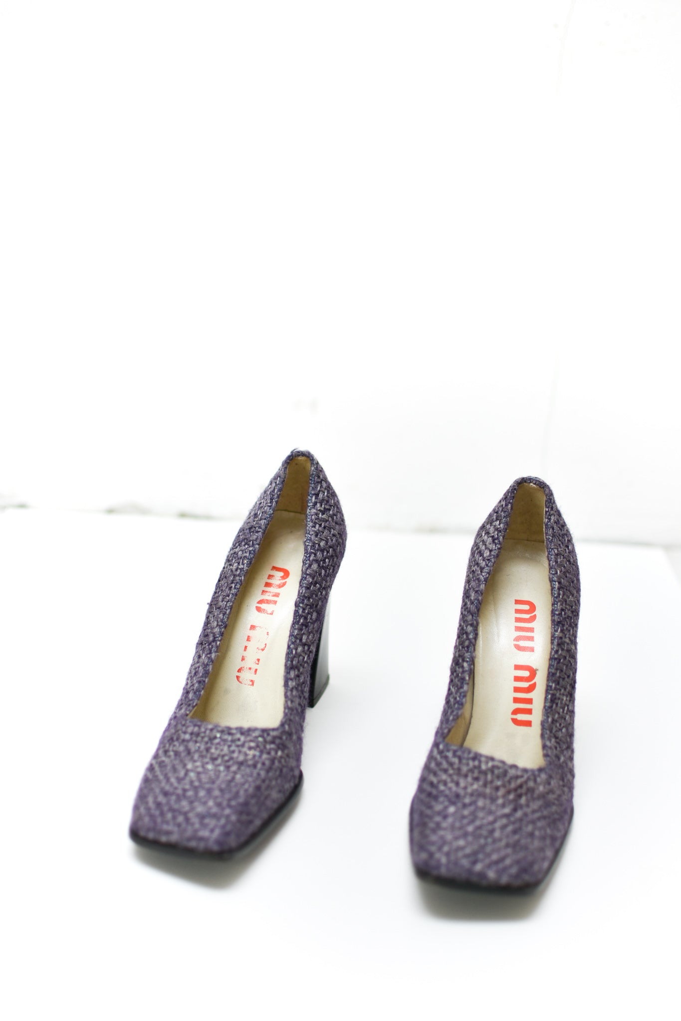 Miu Miu squared heels