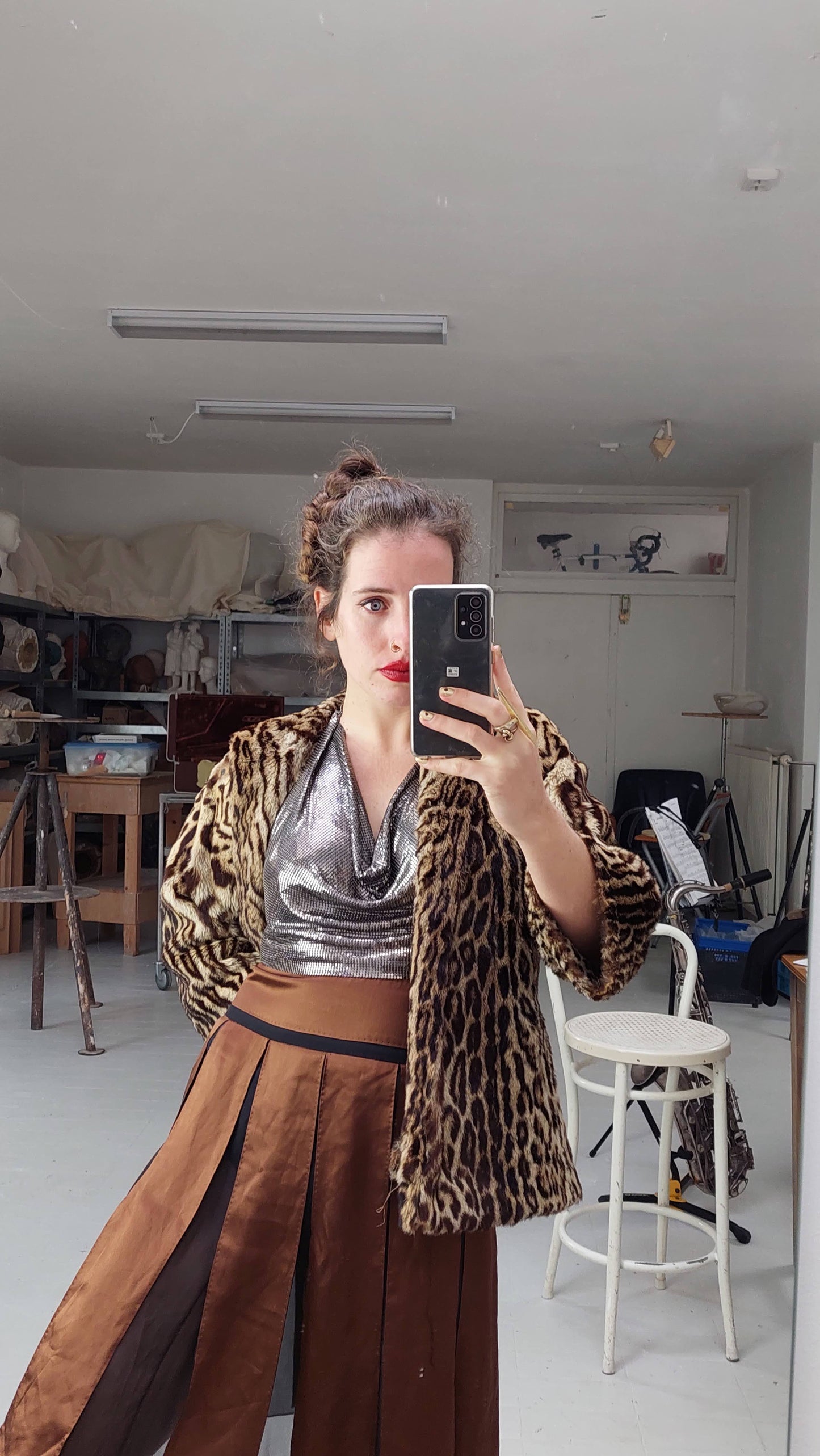 Paco Rabanne chainmail top