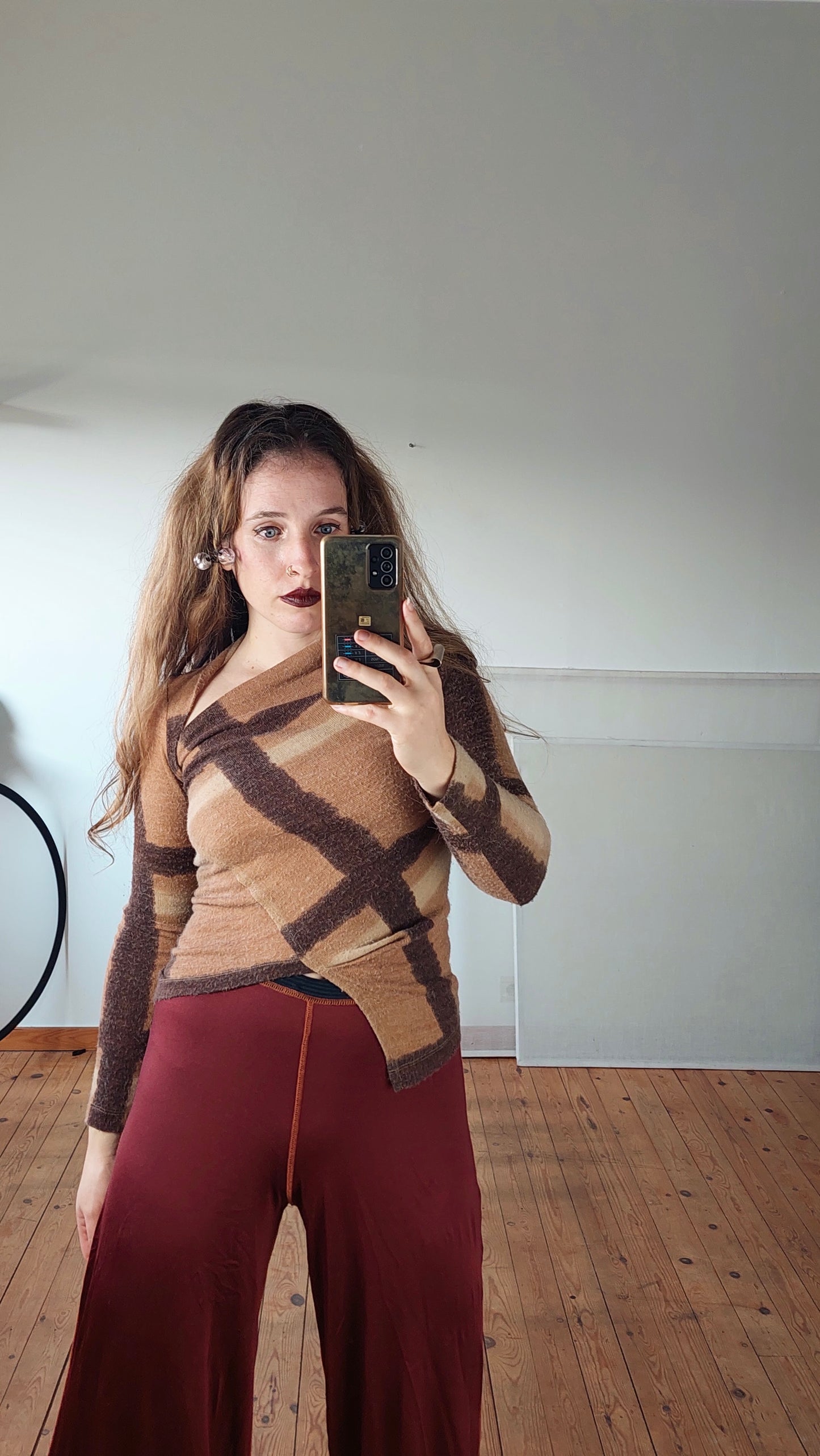 Plein Sud earthy coloured top