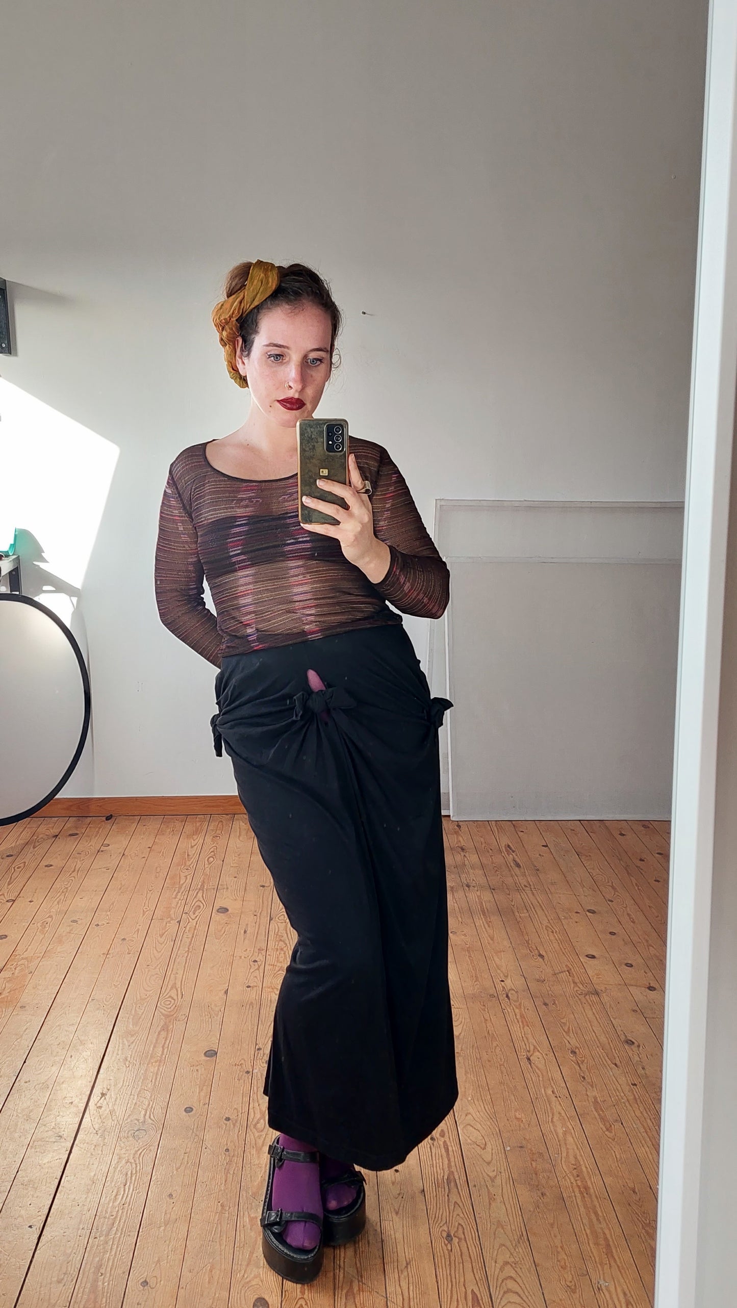 Comme des Garçons knots skirt
