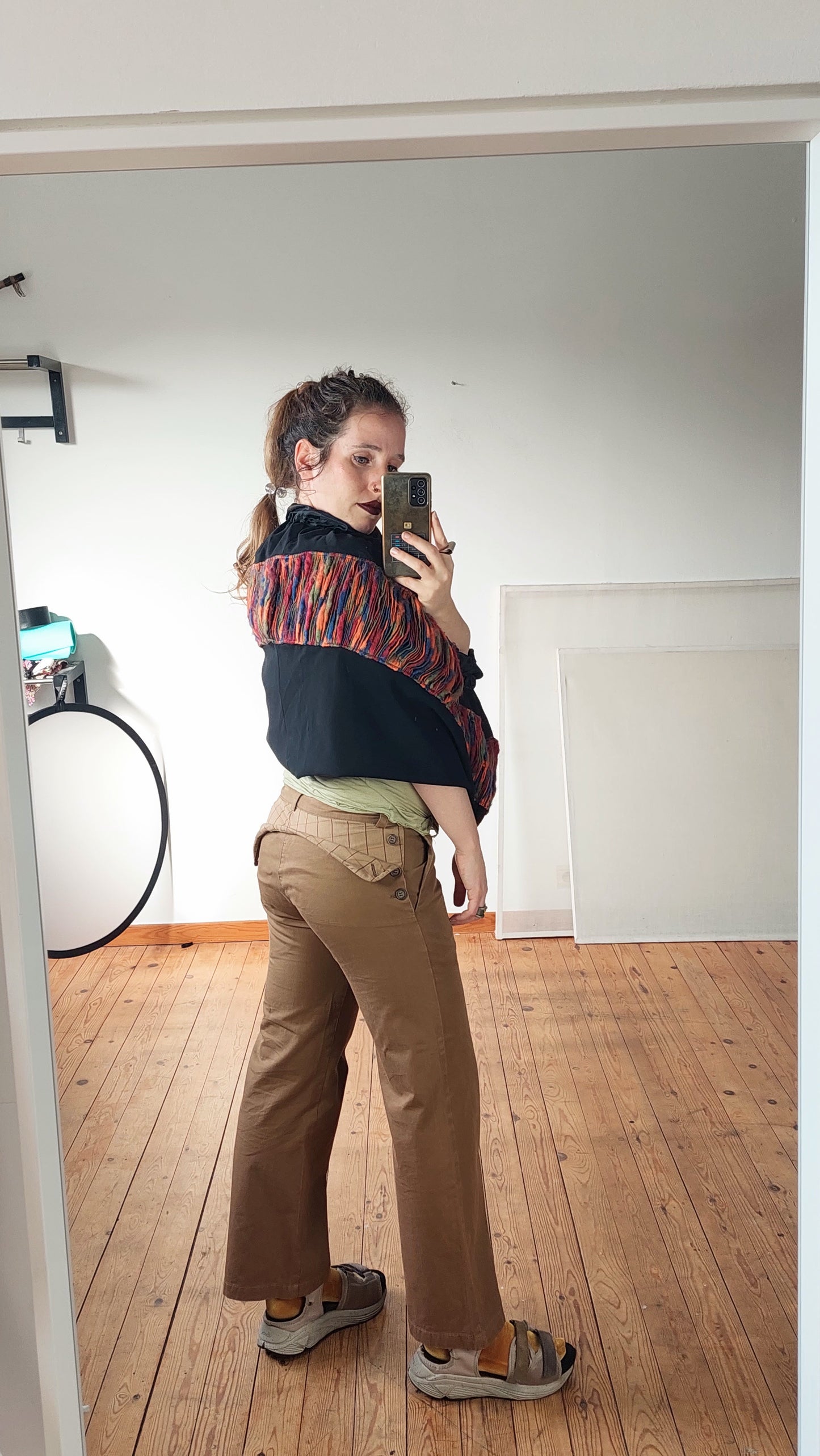 Special double layered trousers