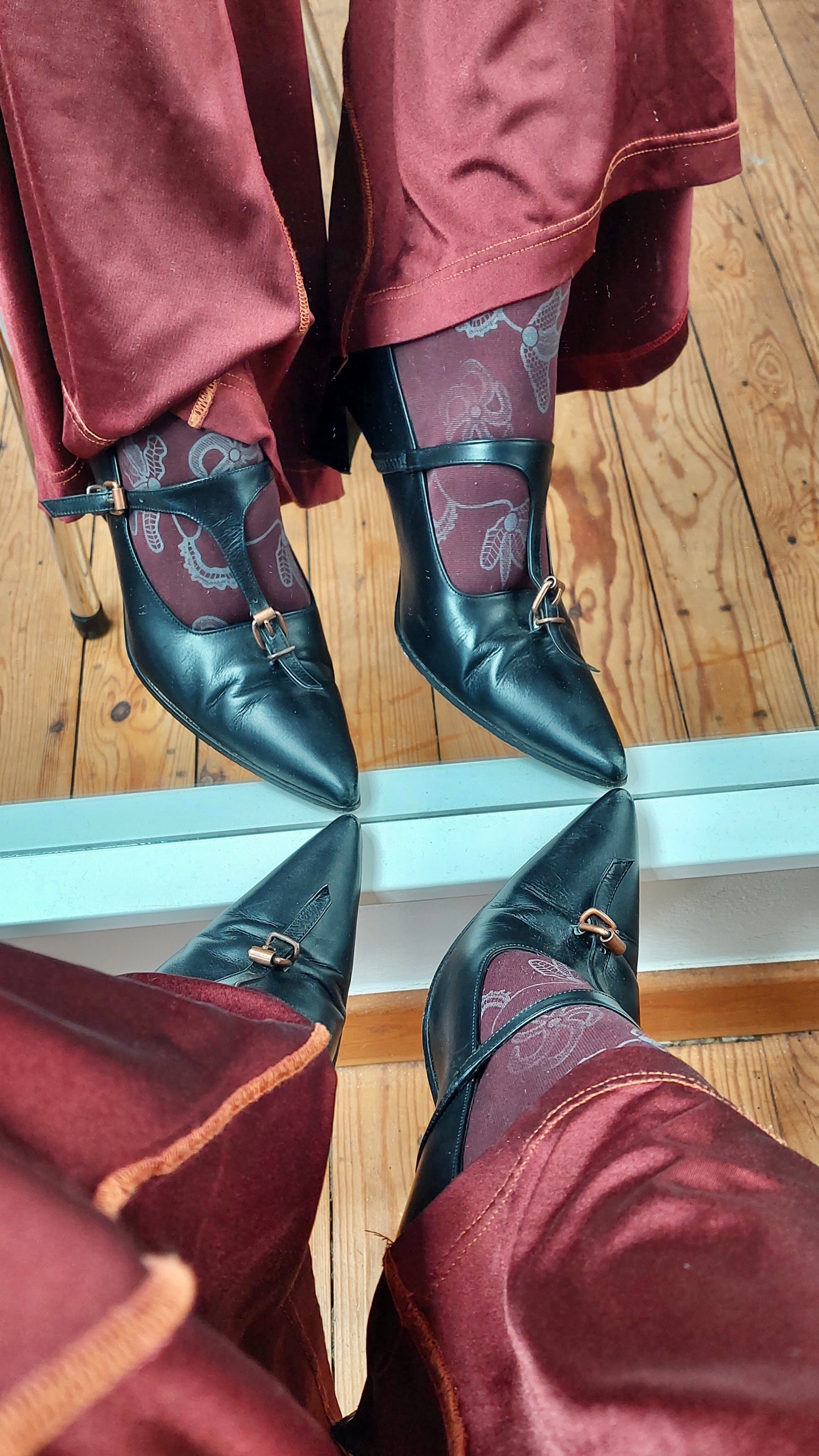 Muxart buckle heels