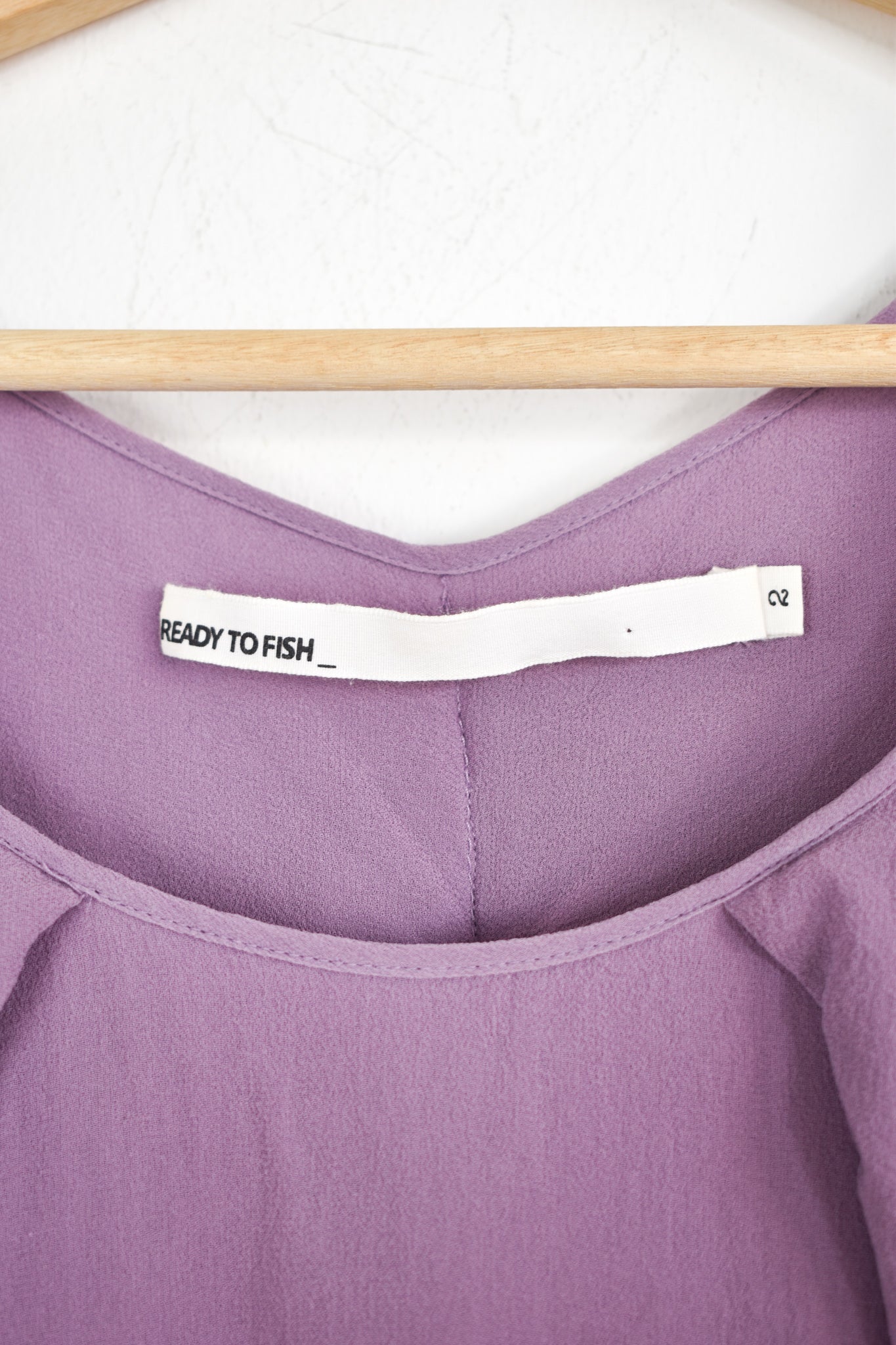 Ilja Visser lilac top