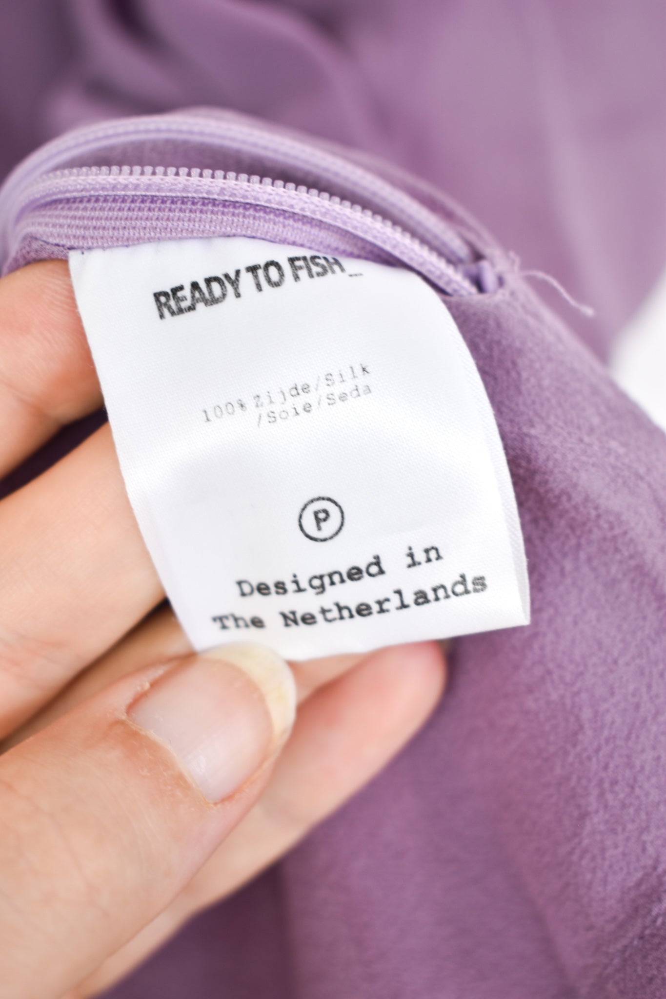 Ilja Visser lilac top