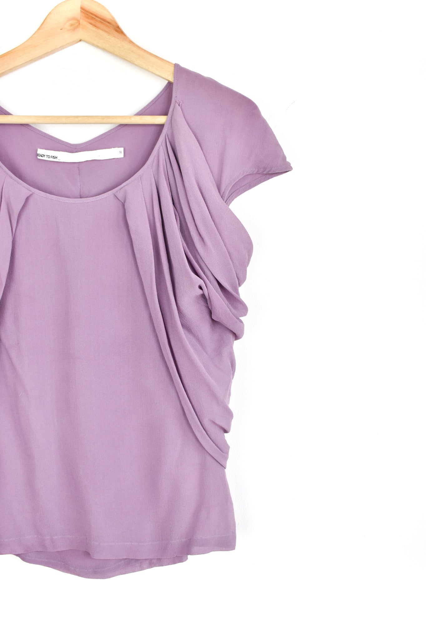 Ilja Visser lilac top