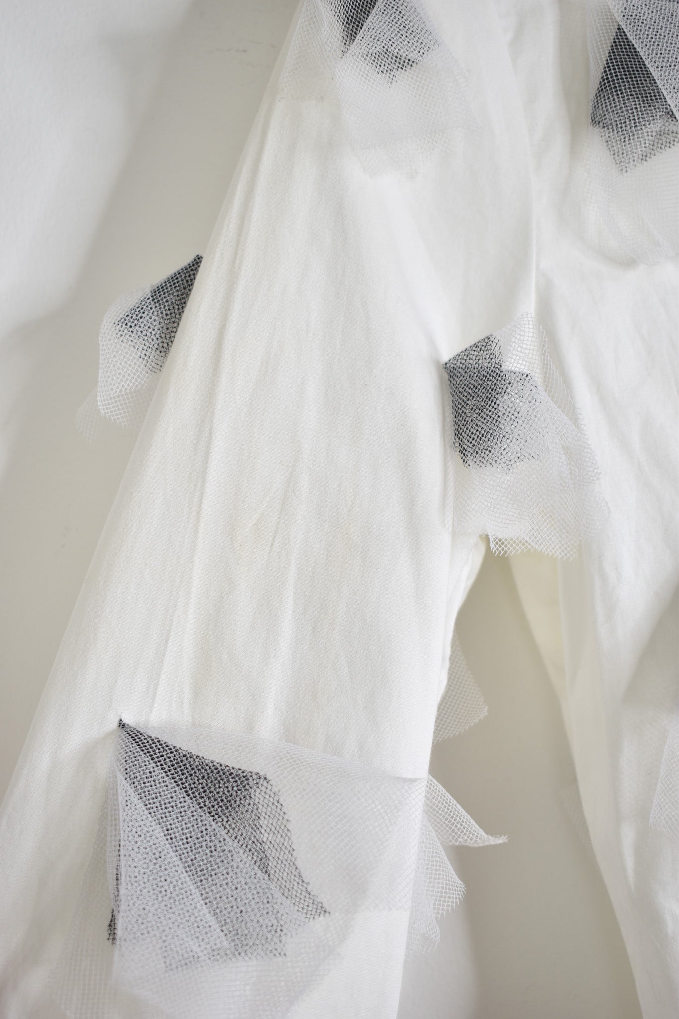 Cottonade tulle top