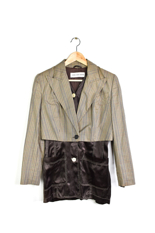 Dirk van Saene double blazer