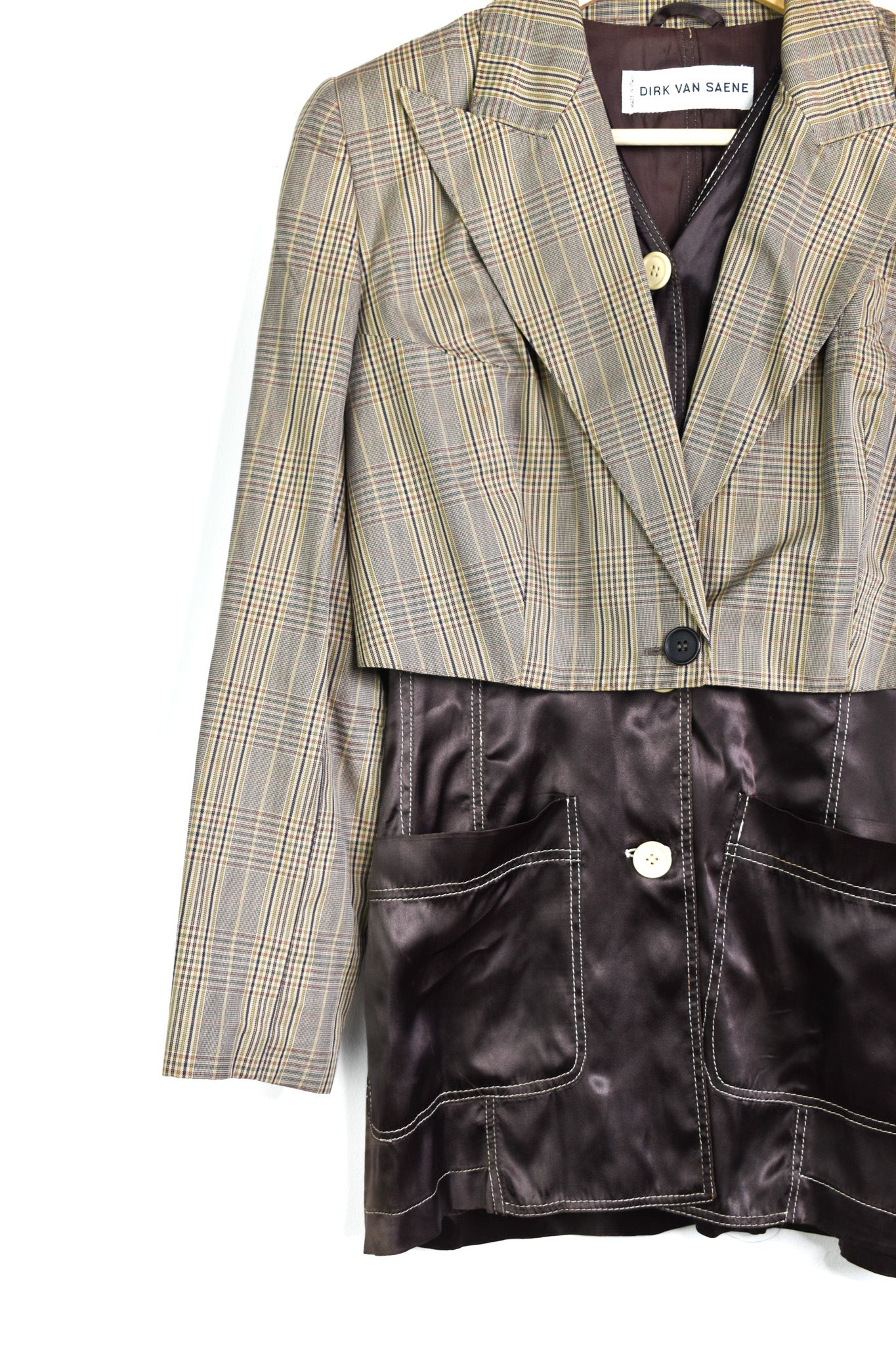 Dirk van Saene double blazer