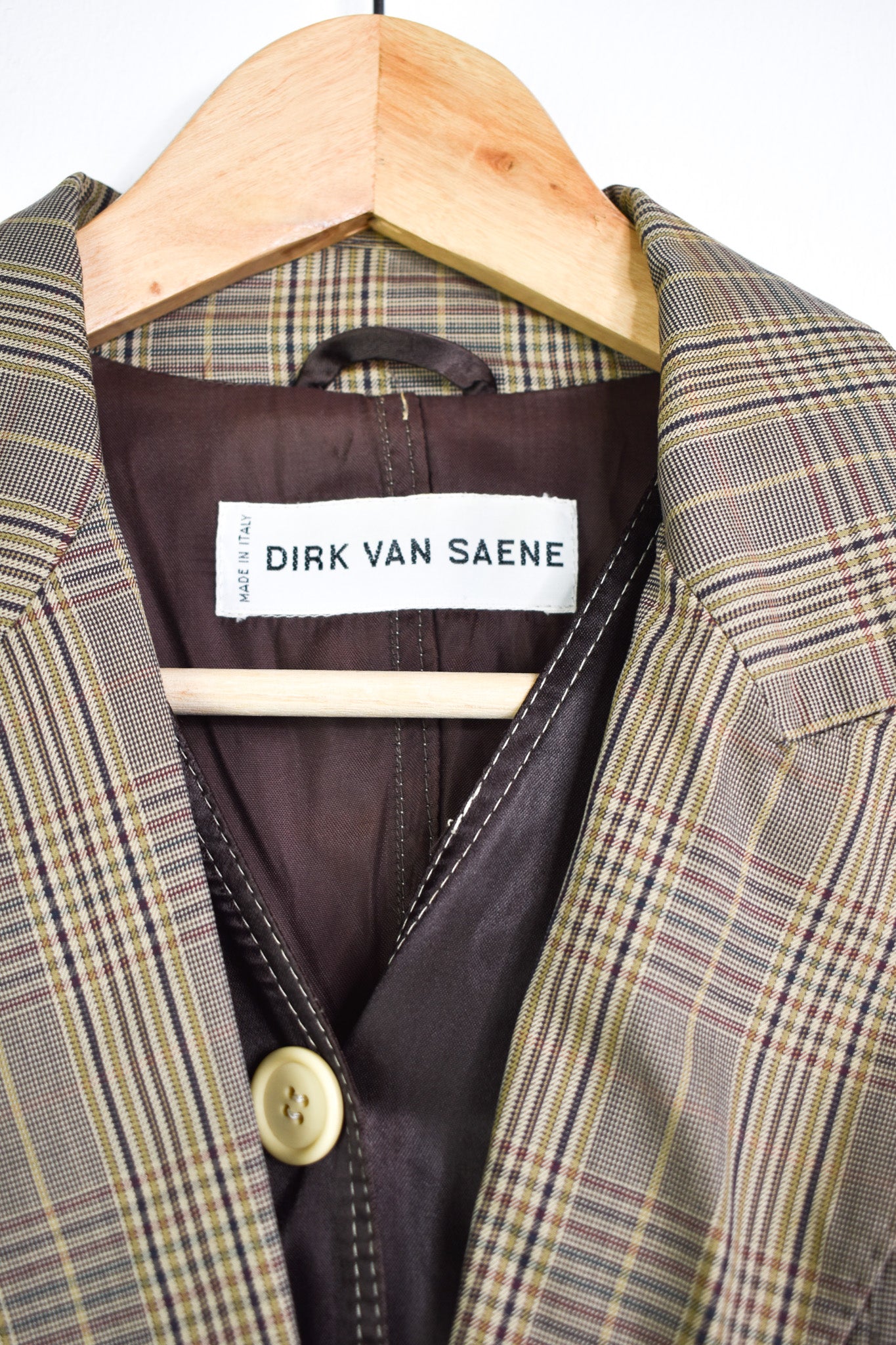 Dirk van Saene double blazer