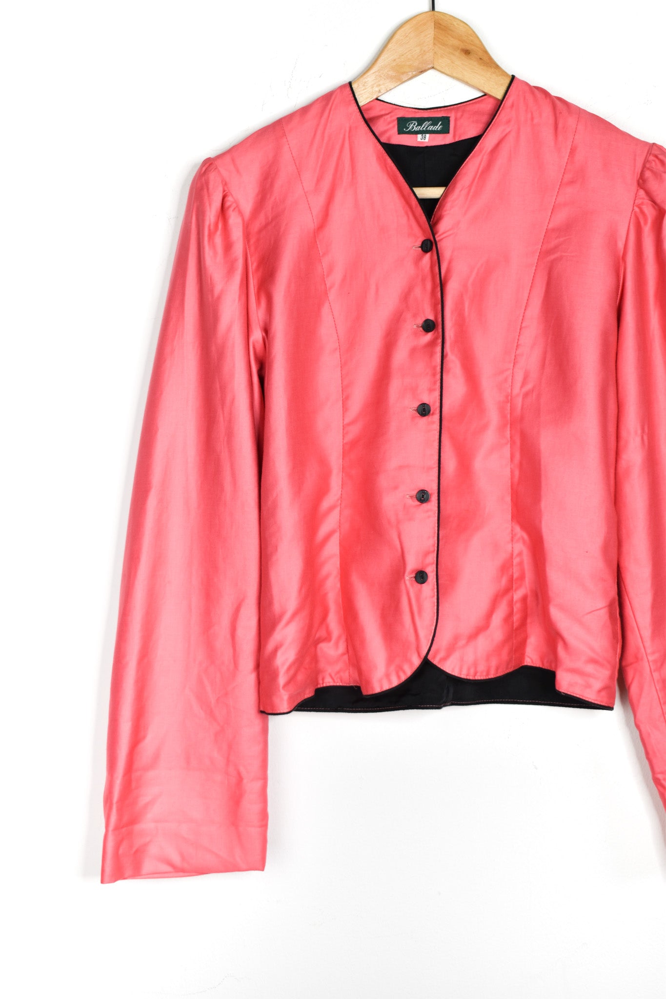 Vintage rose pink blouse