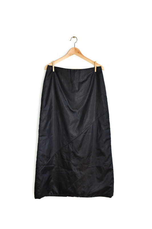 Padded maxi skirt