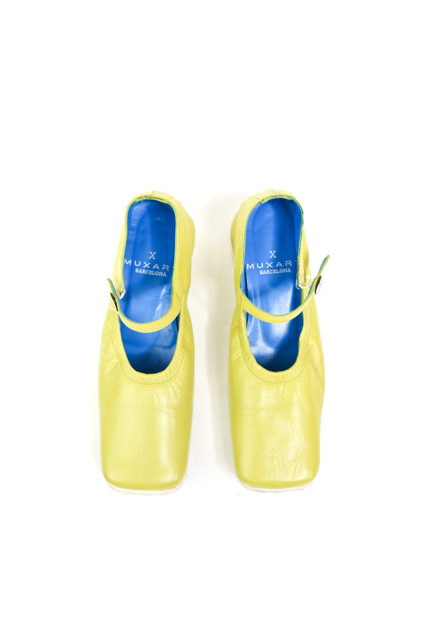 Muxart lime yellow shoes