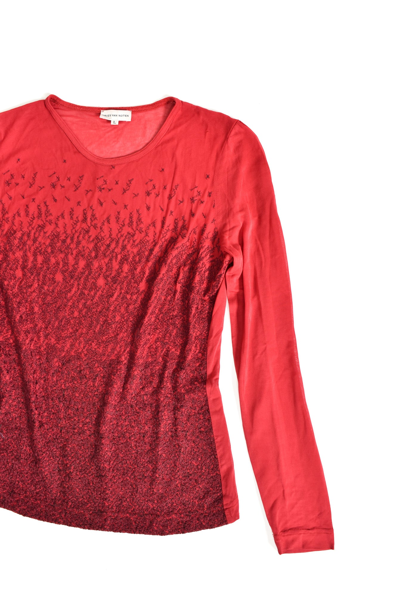Dries van Noten embroidered top