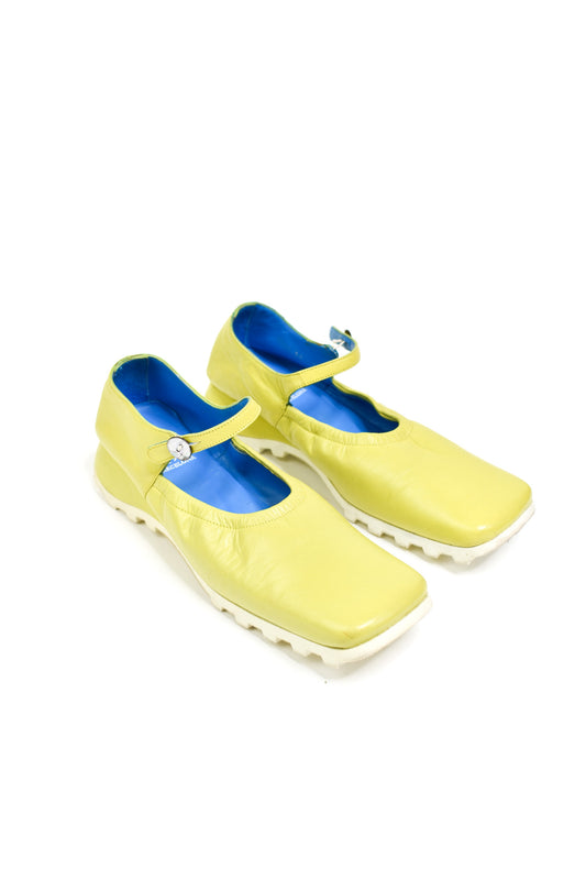 Muxart lime yellow shoes