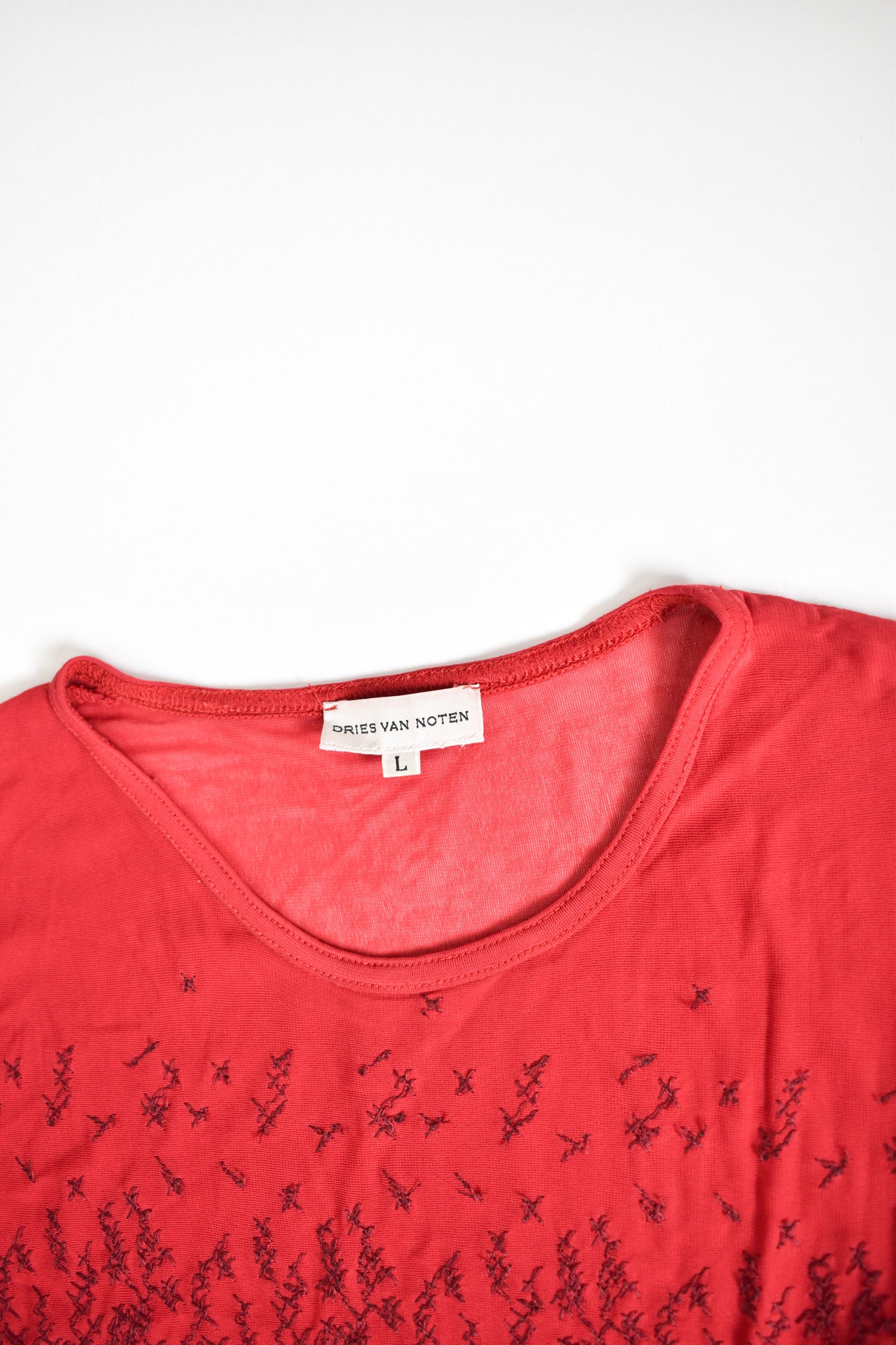 Dries van Noten embroidered top