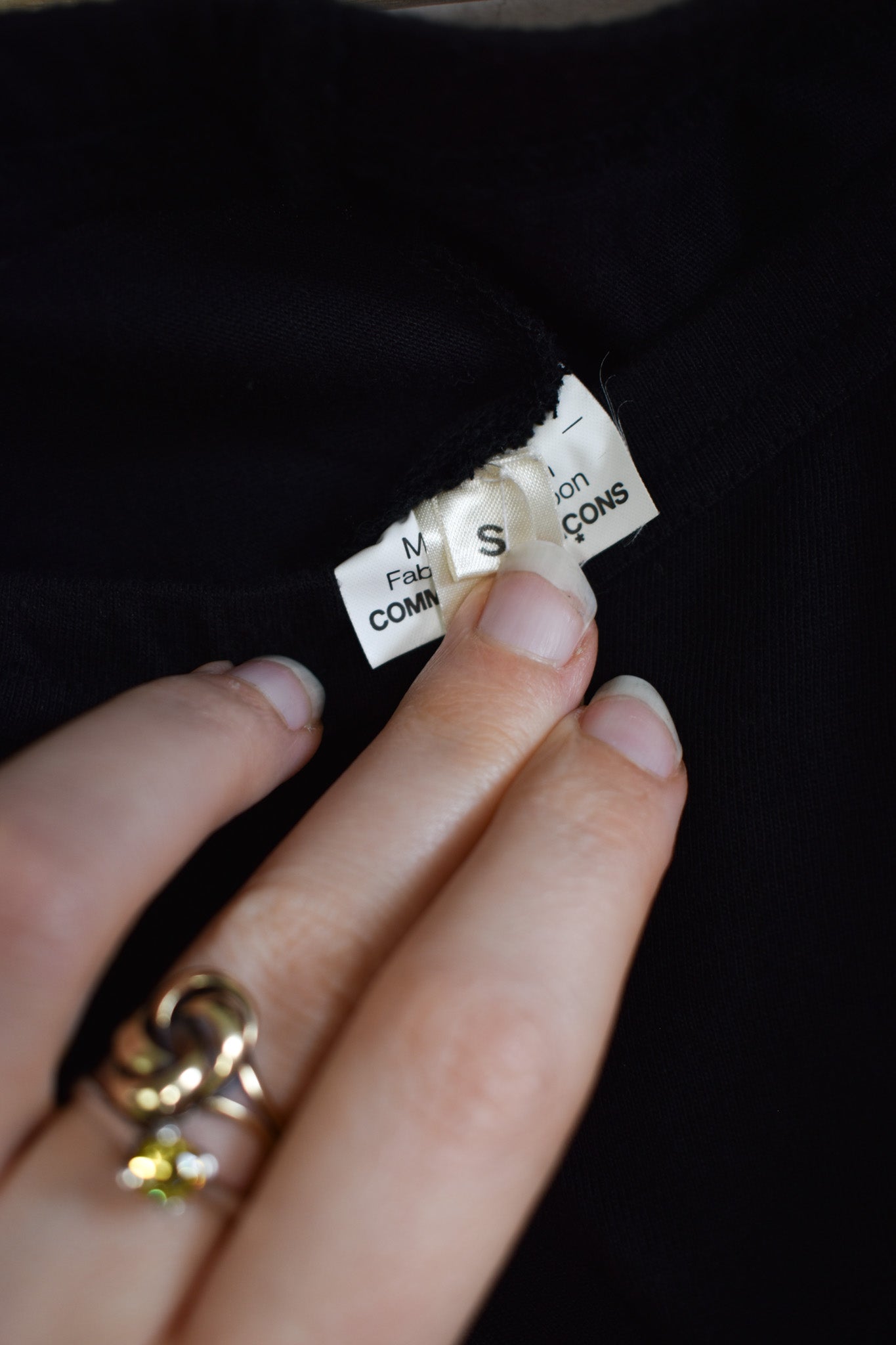 Comme des Garçons knots skirt