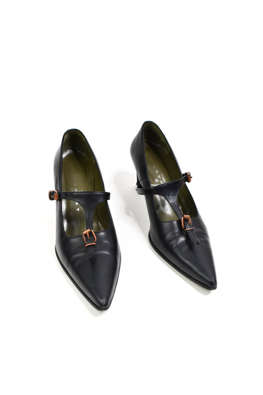 Muxart buckle heels