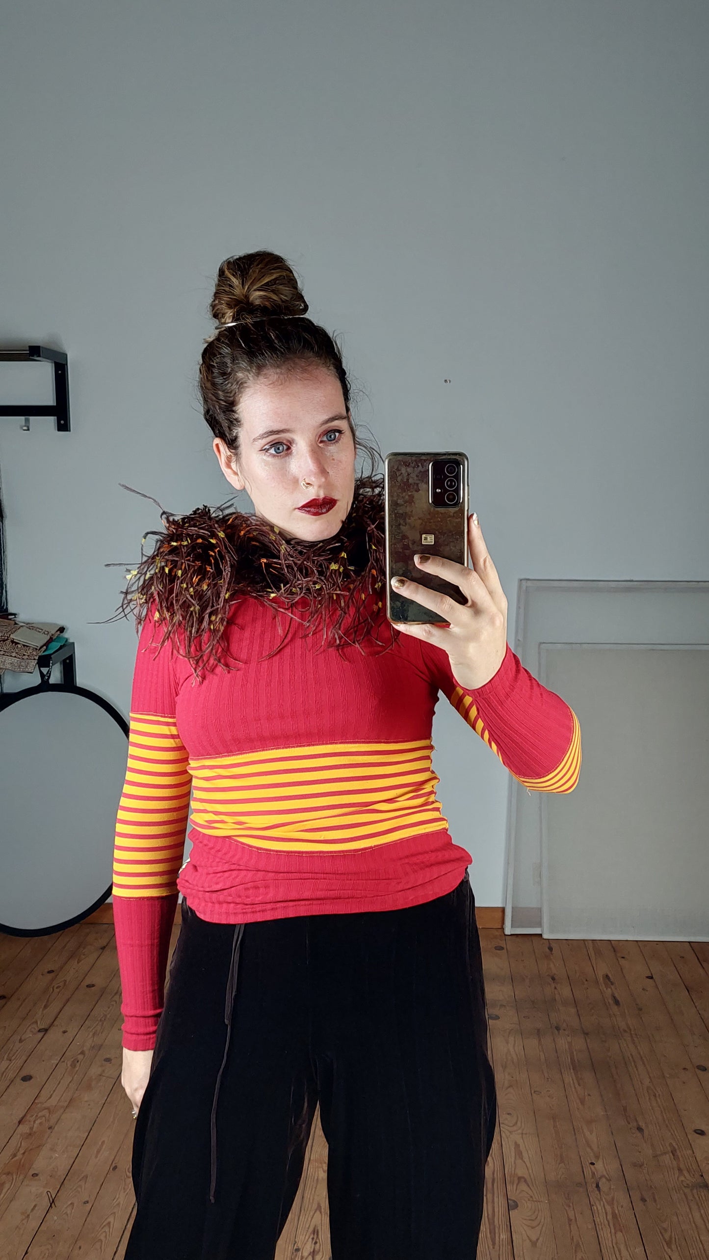 Sylvia Rielle mesh top