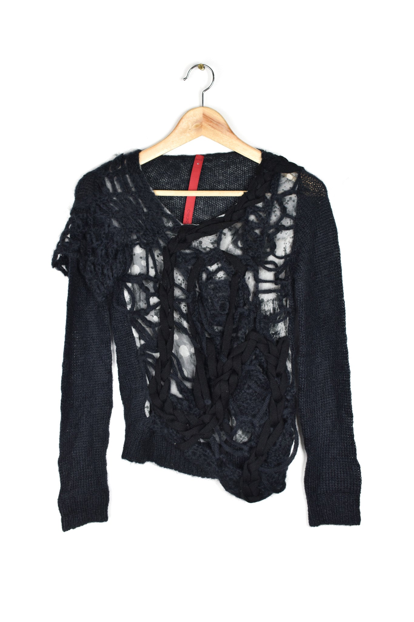Gazebo open knit jumper