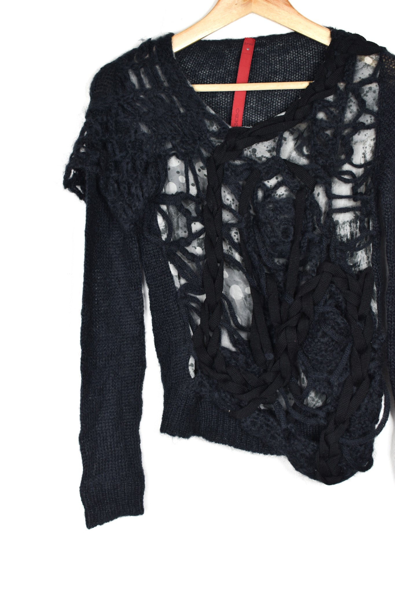 Gazebo open knit jumper