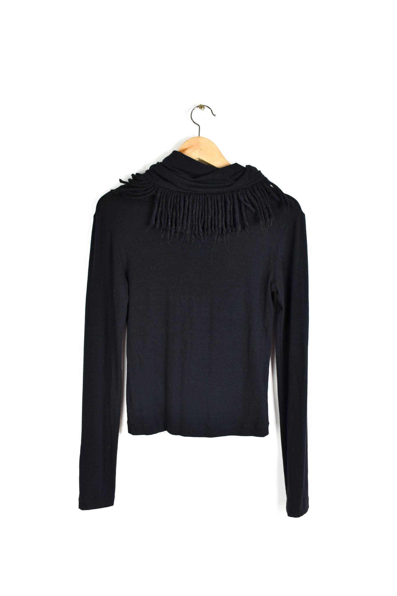 Plein Sud fringe collar top