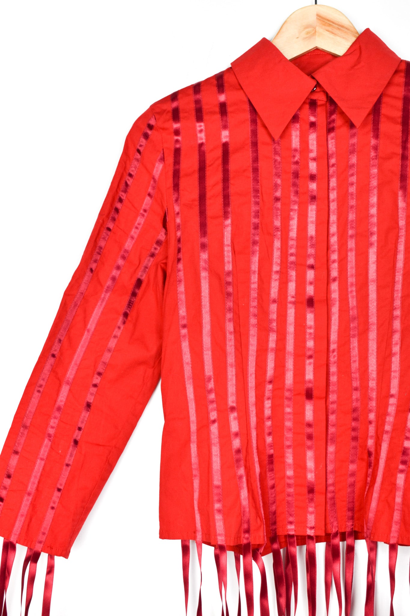 Ribbons running wild blouse