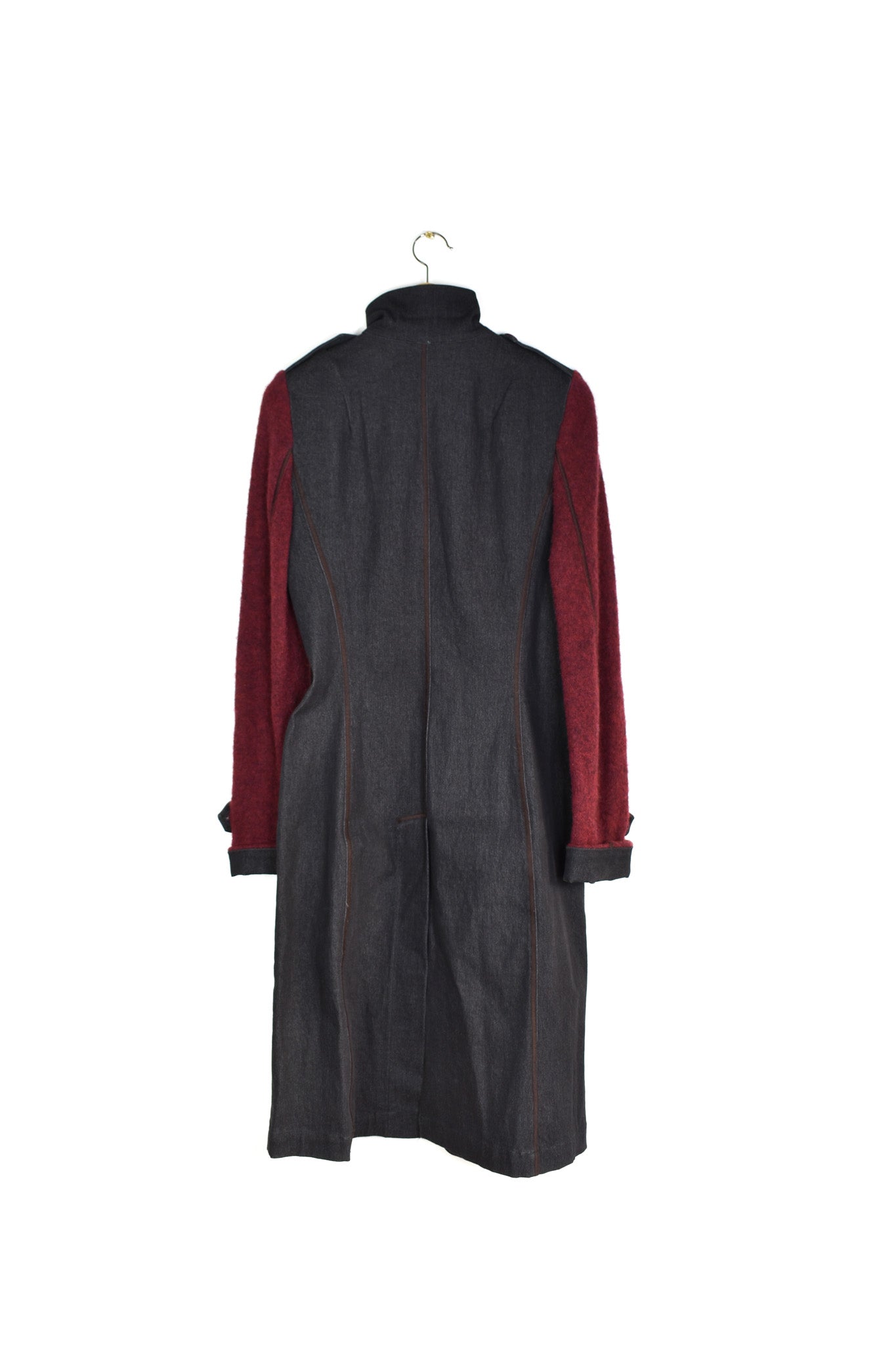 Ipse Gazebo wool and denim jacket