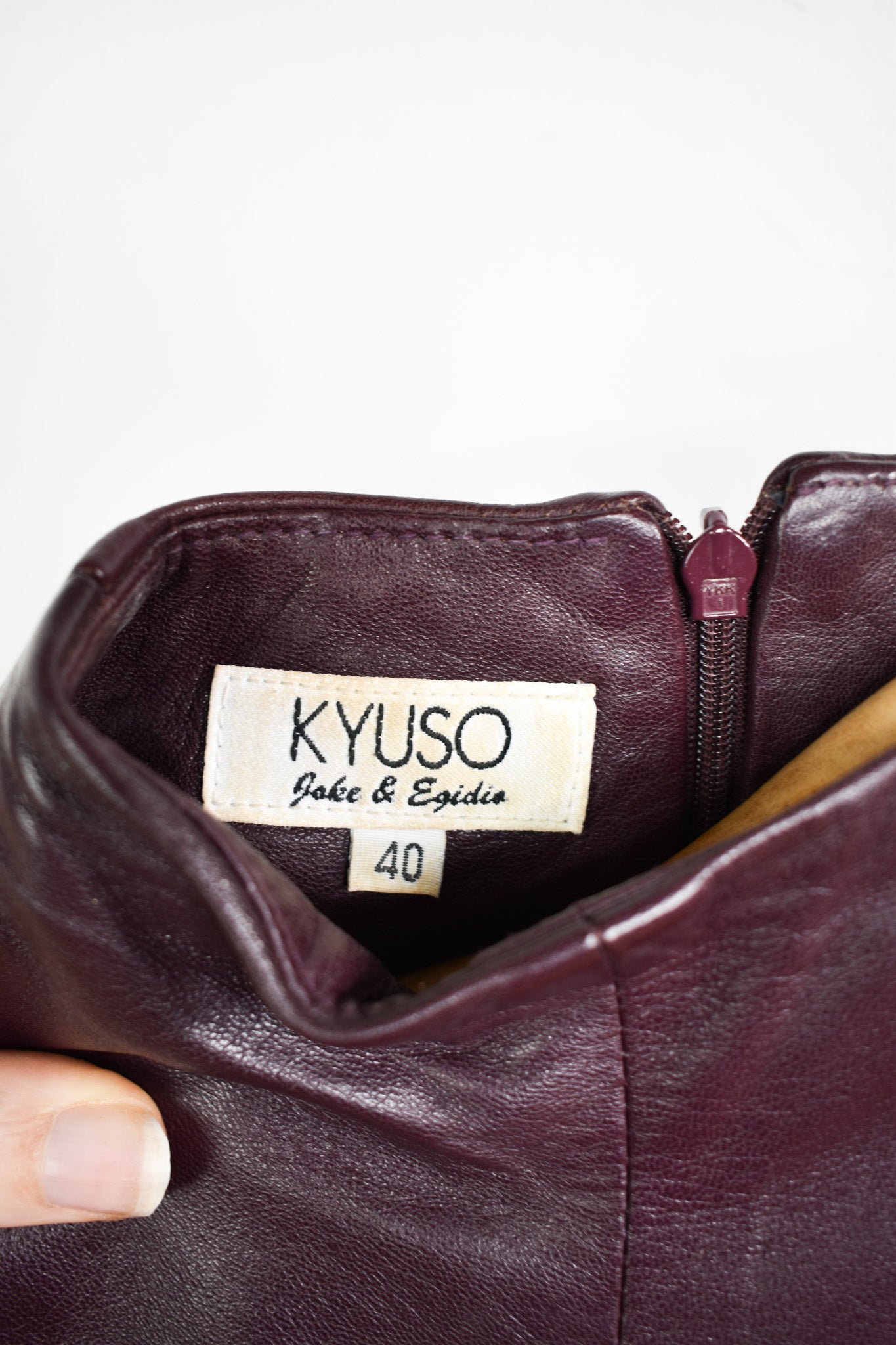 Kyuso wine leather top