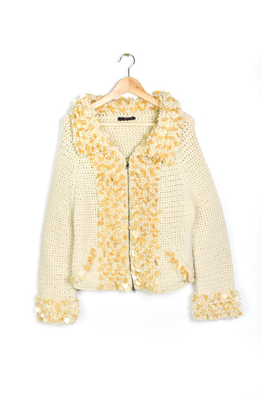 Chunky wool knit