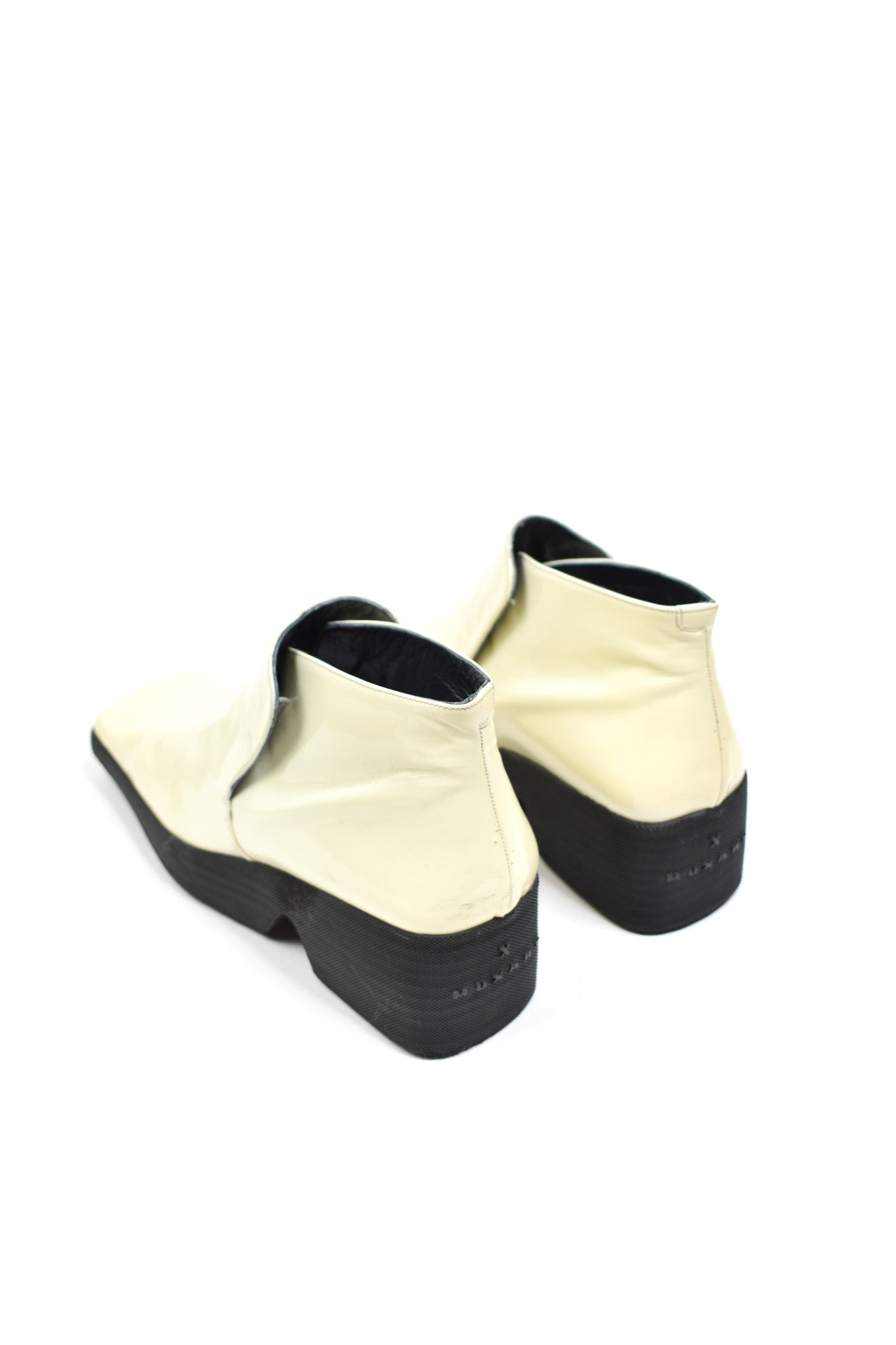 Muxart patent leather boots