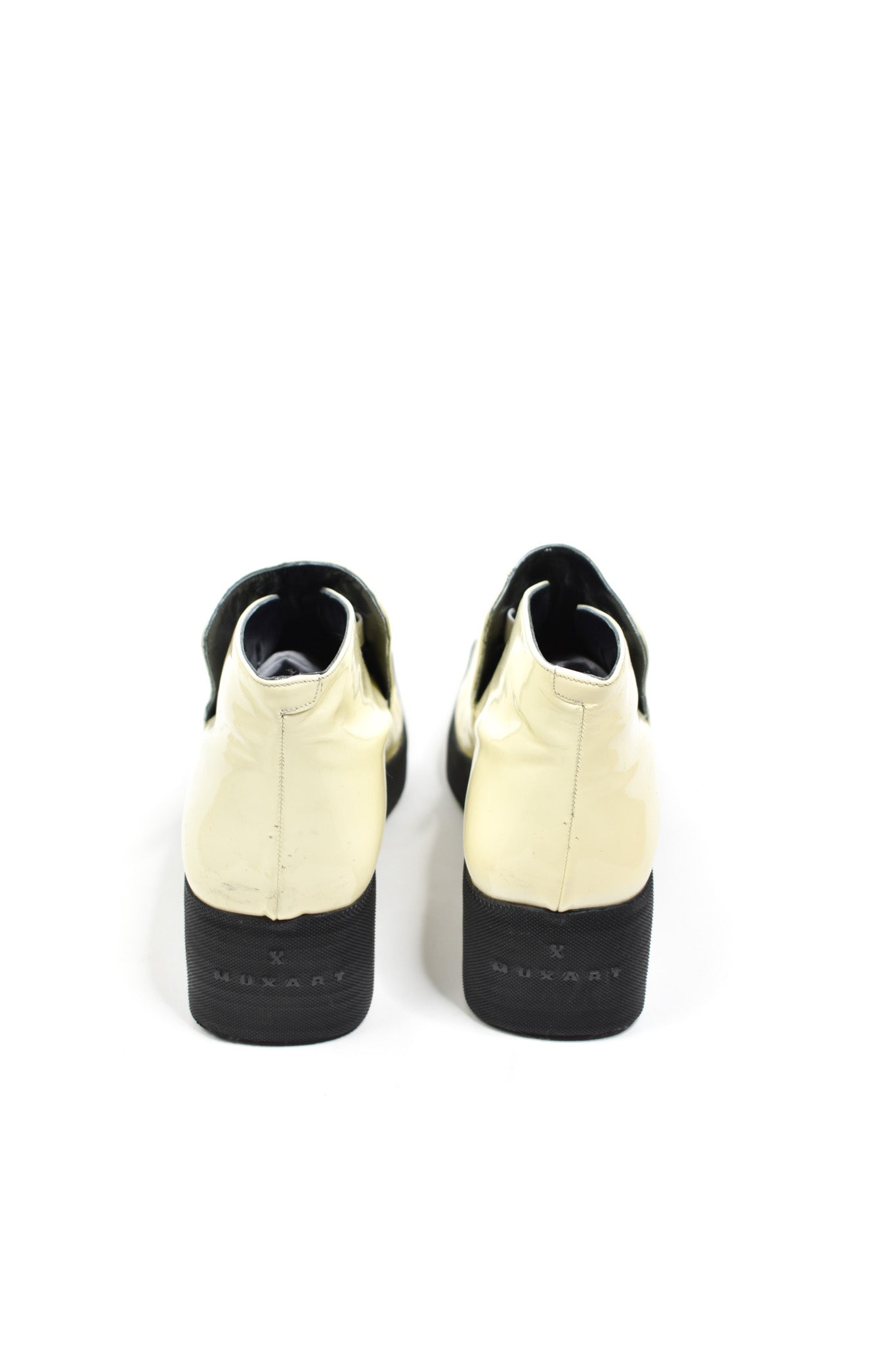 Muxart patent leather boots
