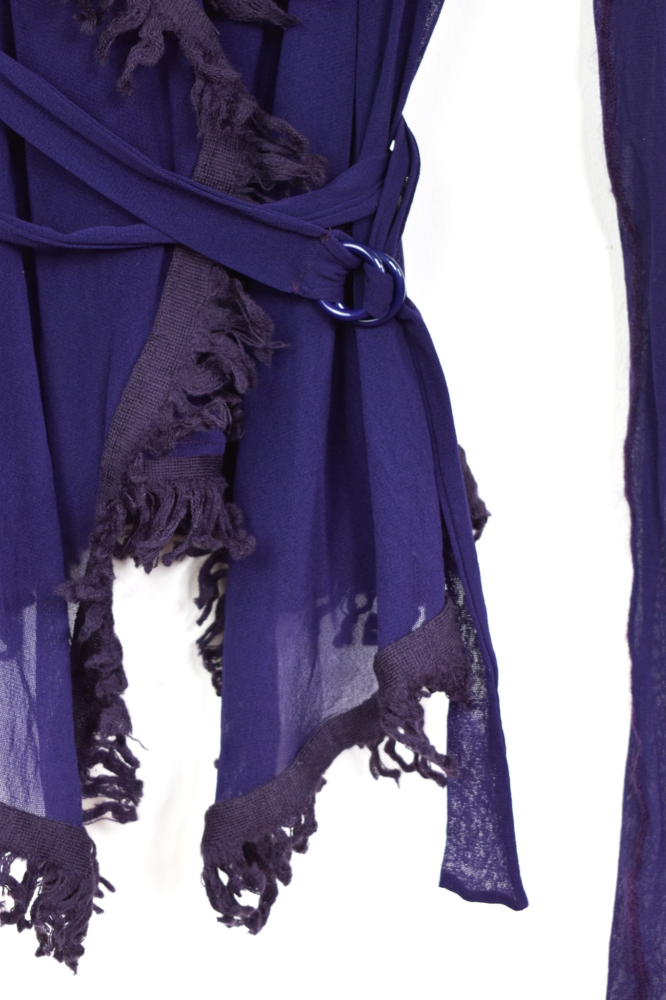 Jean Paul Gaultier mesh cardigan