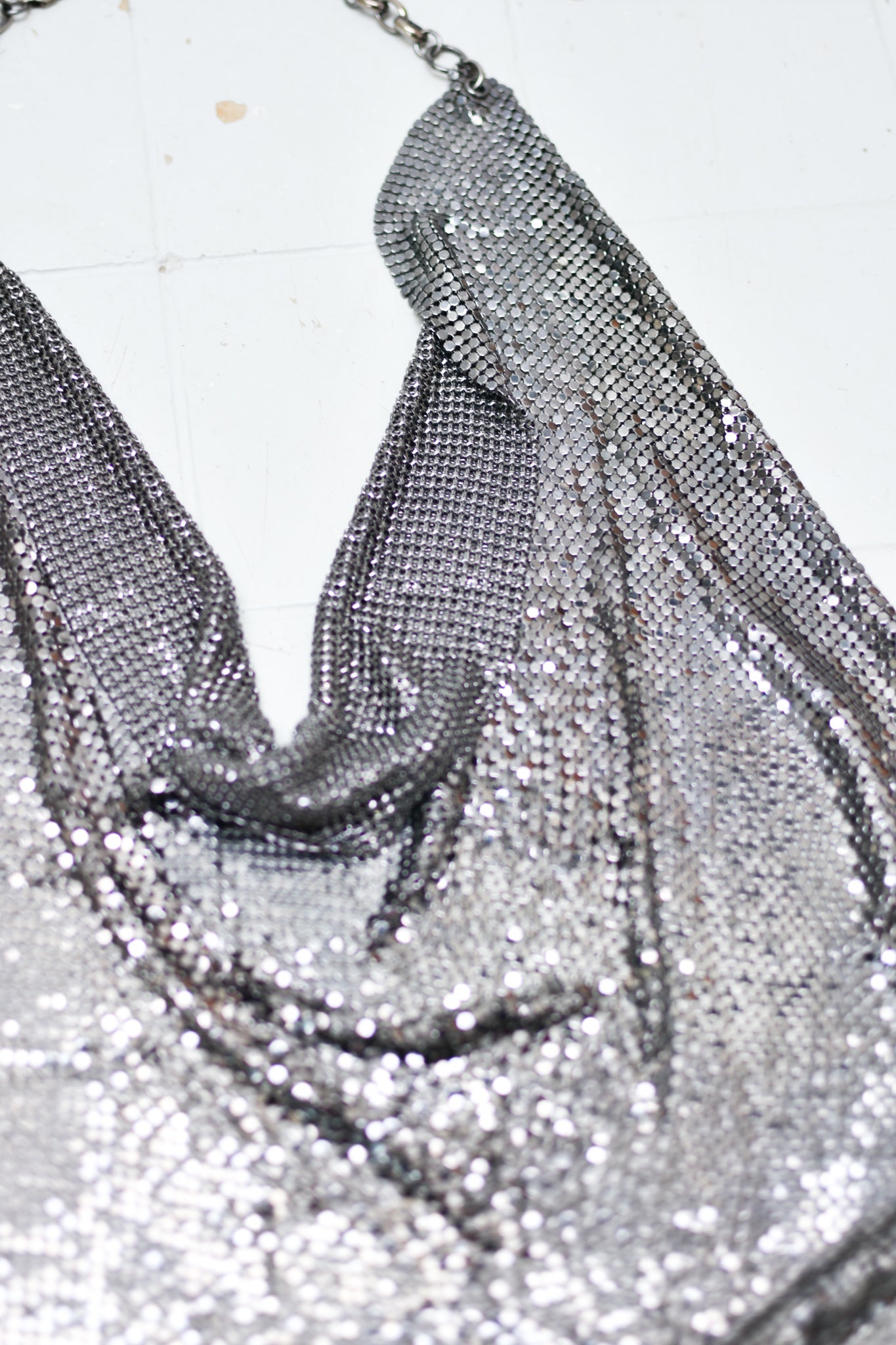 Paco Rabanne chainmail top