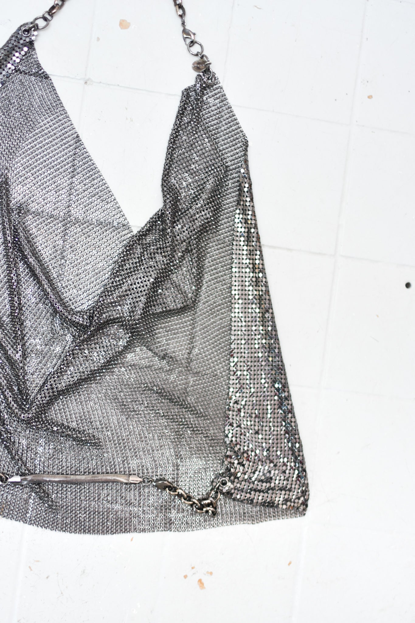 Paco Rabanne chainmail top